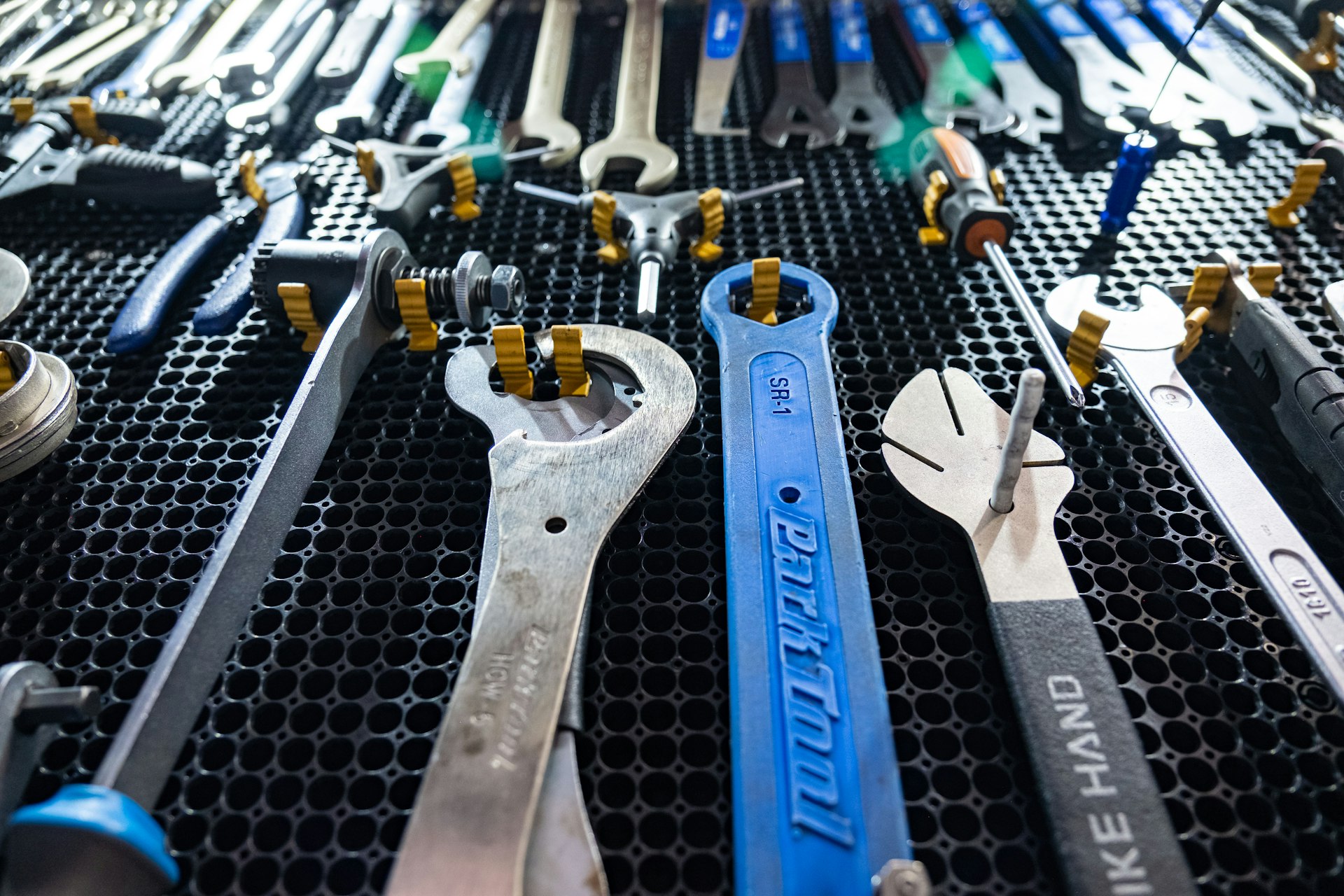 a bunch of tools that are sitting on a table